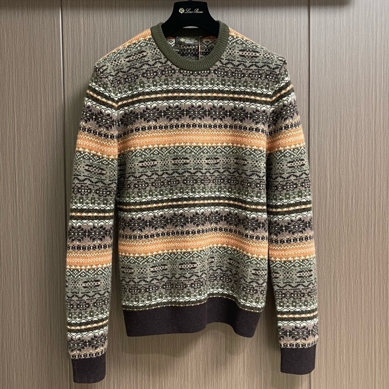 [홍콩명품.loro piana] 로로피아나 2026 남성용 울 풀오버 LP1640 HD  홍콩명품의류,구매대행,온라인명품