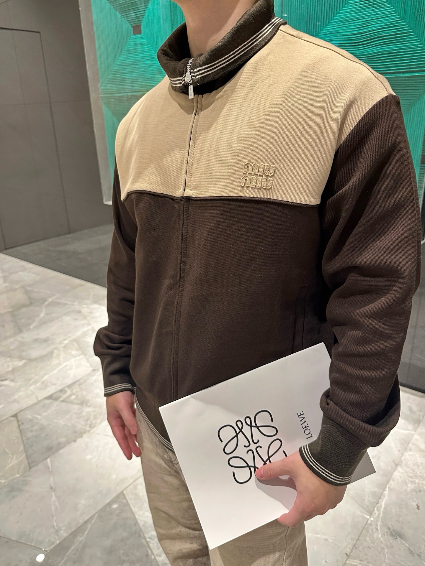 [홍콩명품,MIU MIU] 미우미우 26SS 로고 자켓 MM124 PD, 홍콩명품의류,구매대행,온라인명품