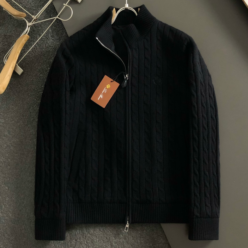 [홍콩명품.loro piana] 로로피아나 2026 남성용 울혼방 니트 가디건 자켓 LP1644 HD 홍콩명품의류,구매대행,온라인명품