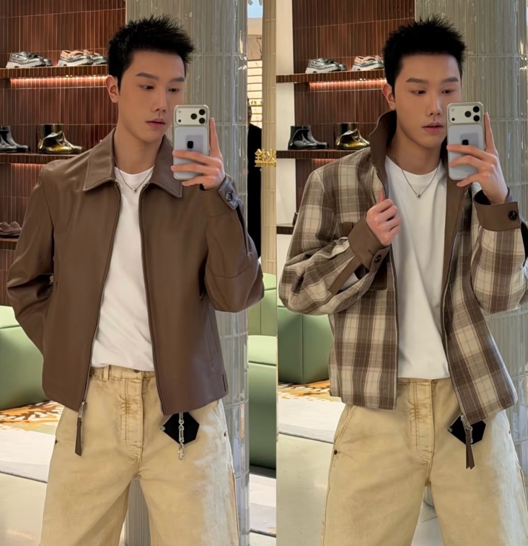 [홍콩명품.LOEWE] 로에베 2026 남성 양면 양가죽자켓  LE732 PD 홍콩명품의류,구매대행,온라인명품