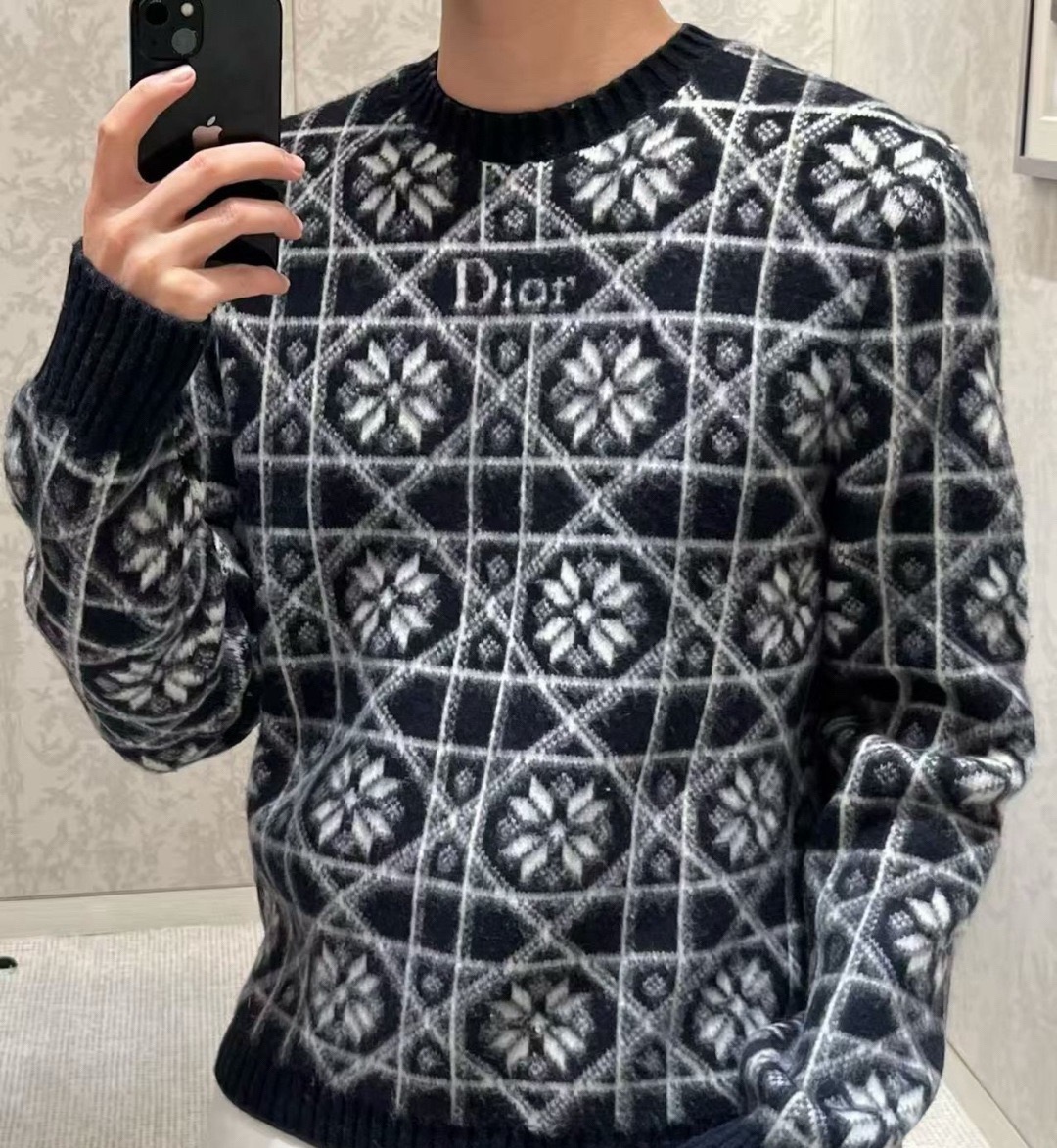 [홍콩명품.Christian Dior] 크리스챤 디올 2026 남성용 울 풀오버 CD2141 PD 홍콩명품의류,구매대행,온라인명품