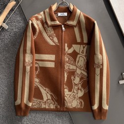 [홍콩명품.HERMES] 에르메스 2026 남성용 울혼방 가디건 자켓 HM695 PD 홍콩명품의류,구매대행,온라인명품