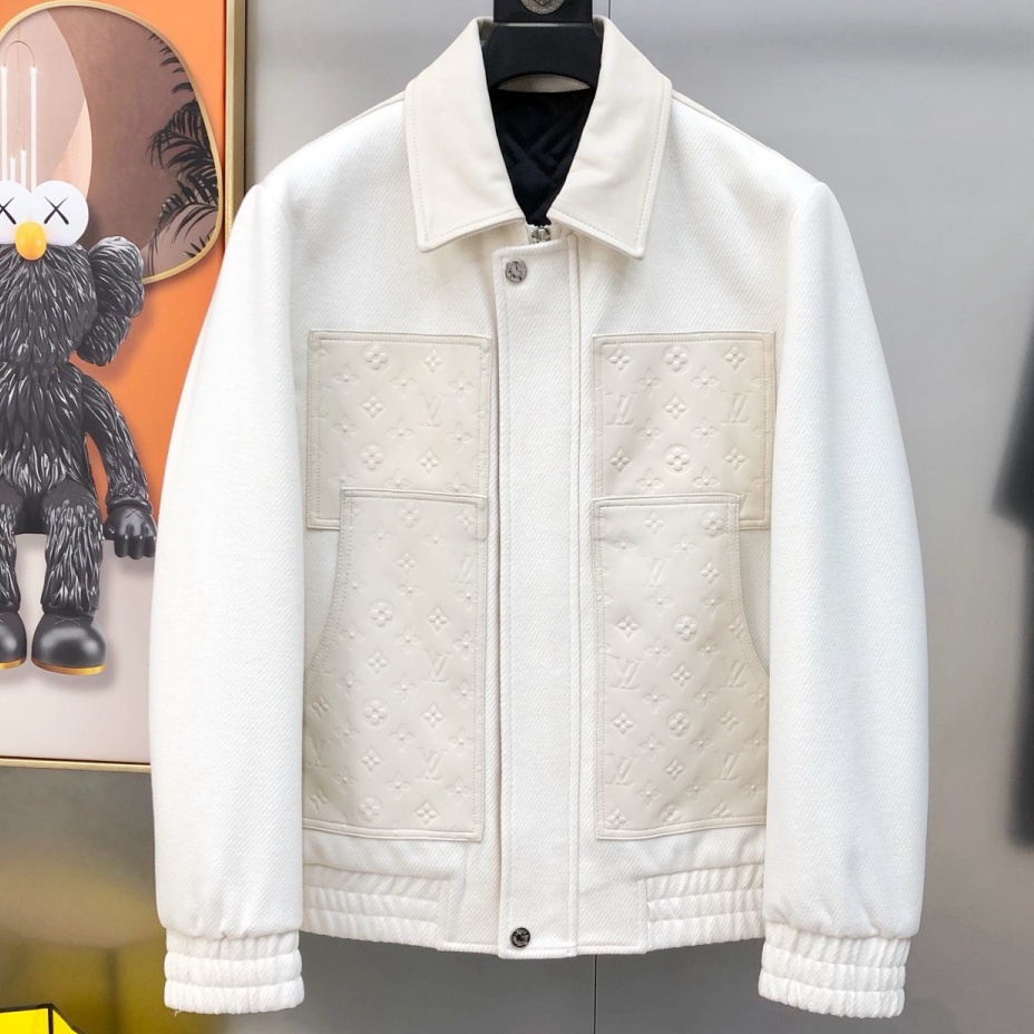 [홍콩명품.LOUIS VUITTON] 루이비통 2026 레더 레이어드 봄버 자켓 LV3939 PD 2컬러 홍콩명품의류,구매대행,온라인명품