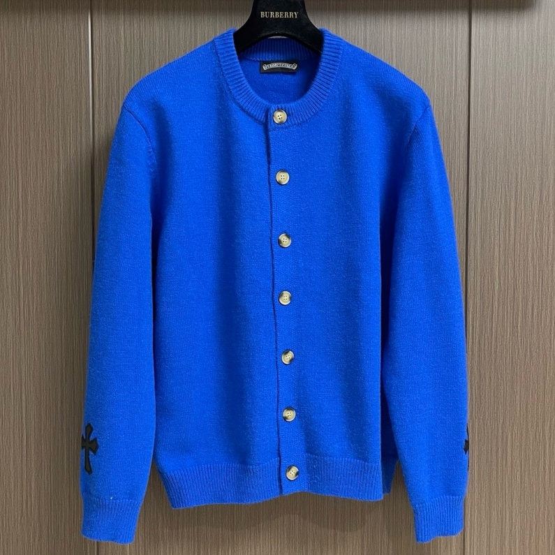 [홍콩명품.CHROME HEARTS] 크롬하츠 2026 남성용 울혼방 가디건 GC608 HD 홍콩명품의류,구매대행,온라인명품