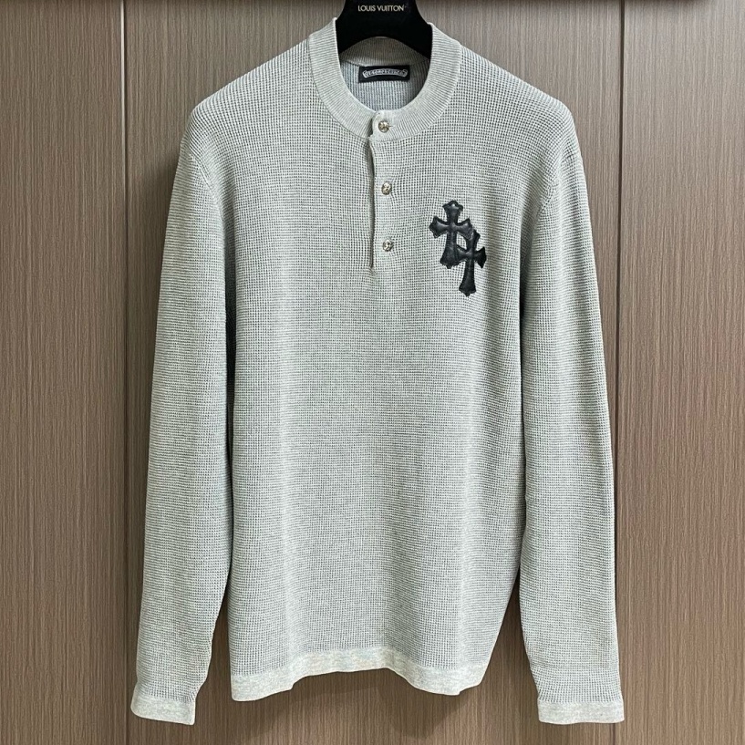 [홍콩명품.CHROME HEARTS] 크롬하츠 2026 남성용 울혼방 풀오버 GC613 HD 홍콩명품의류,구매대행,온라인명품
