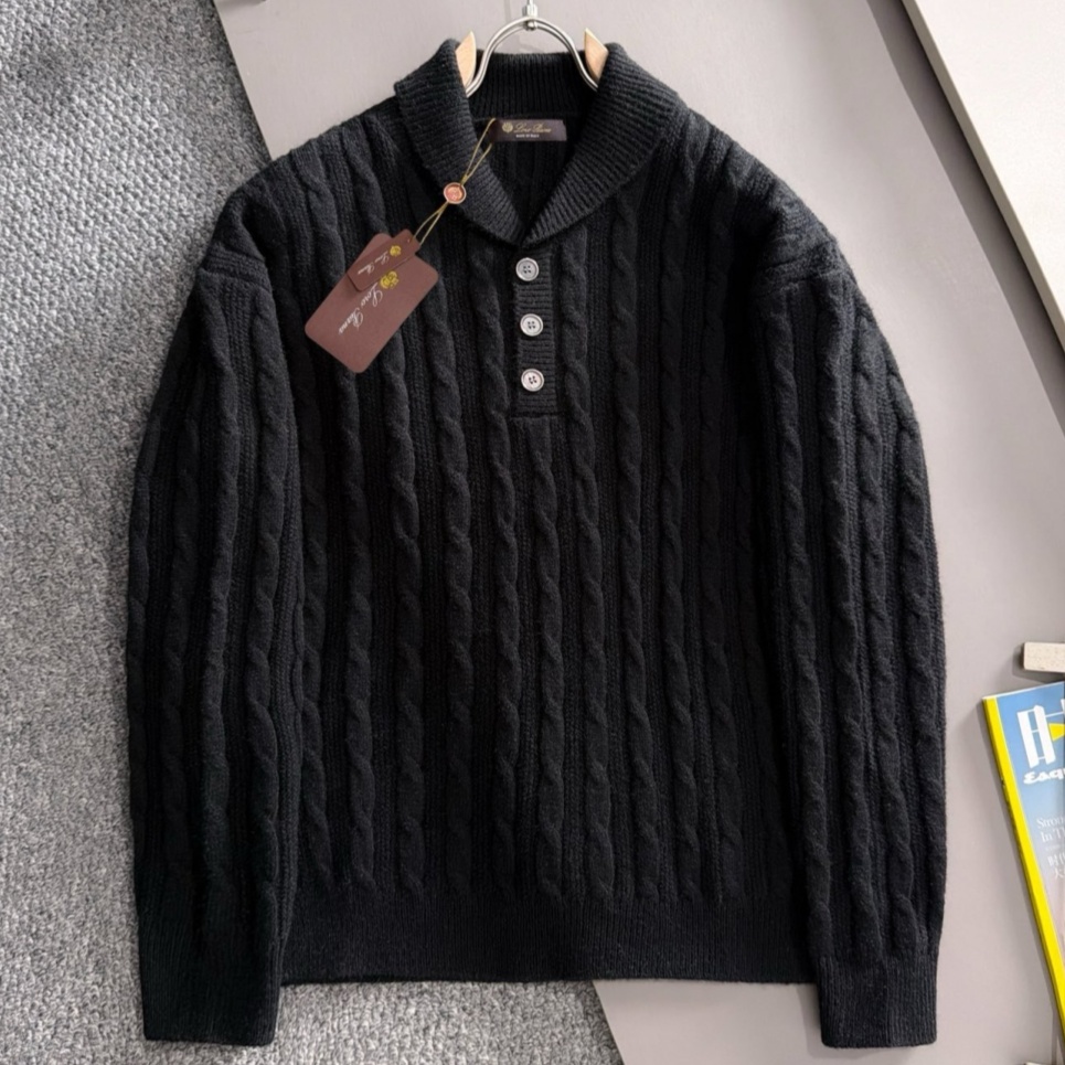 [홍콩명품.loro piana]로로피아나 2026 남성용 울혼방 풀오버 LP1659 HD  홍콩명품의류,구매대행,온라인명품