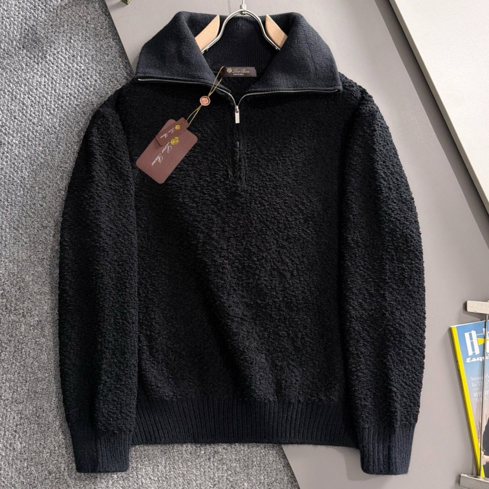 [홍콩명품.loro piana]로로피아나 2026 남성용 울혼방 풀오버 LP1672 HD  홍콩명품의류,구매대행,온라인명품