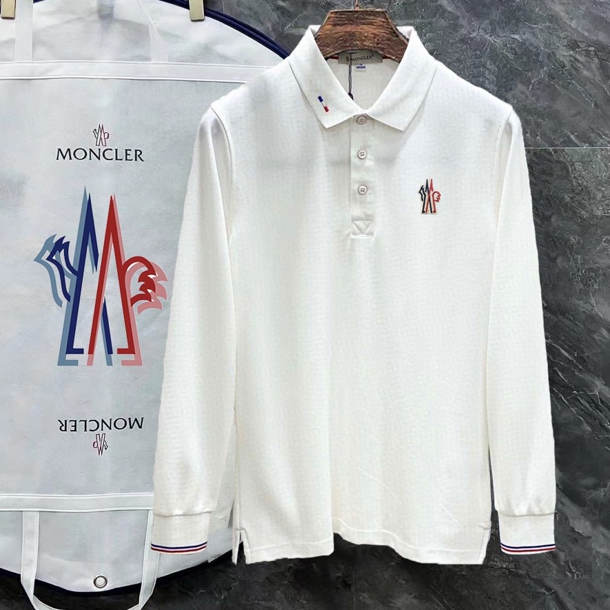 [홍콩명품.MONCLER] 몽클레어 2026 남성용 폴로 긴팔티 MQ2045 PD  홍콩명품의류,구매대행,온라인명품